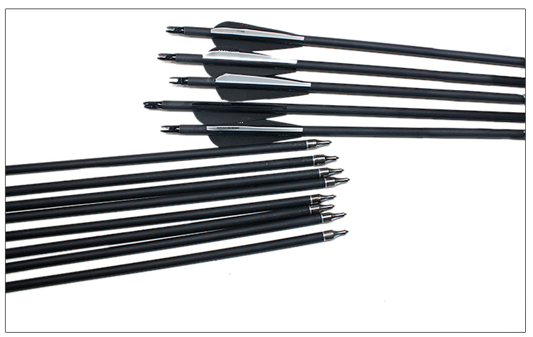 Skillful Hill Archery - 30" Carbon Arrows (1, 6ct, 12ct)